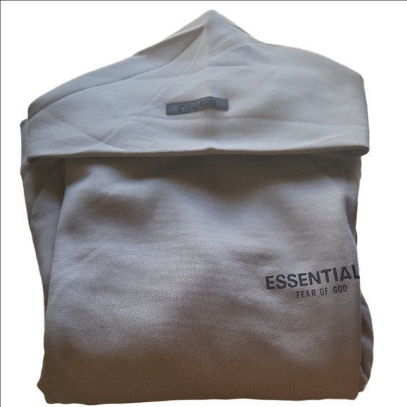 Fear of God Essentials Pullover Hoodie | Tan - Picture 6 of 13